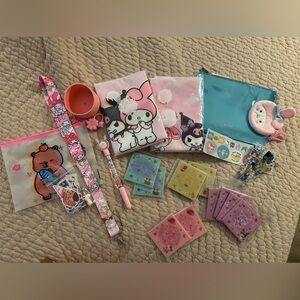 Cute Stationery and Accessories Set